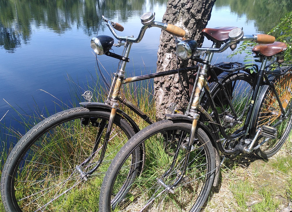 Fahrradverleih von Oldtimern