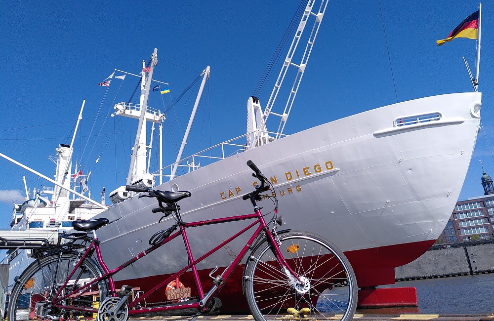 Desired bike to desired location in and around Hamburg
